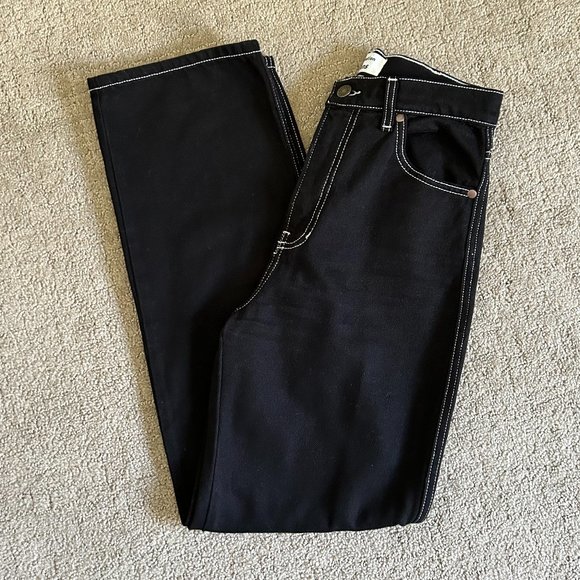 Reformation Black High Rise Jeans - Picture 9 of 10